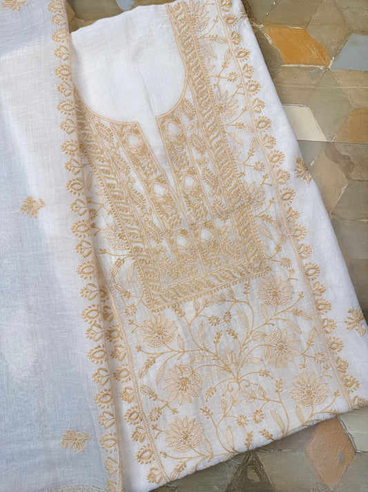 Sundury Silk Shirt & Dupatta