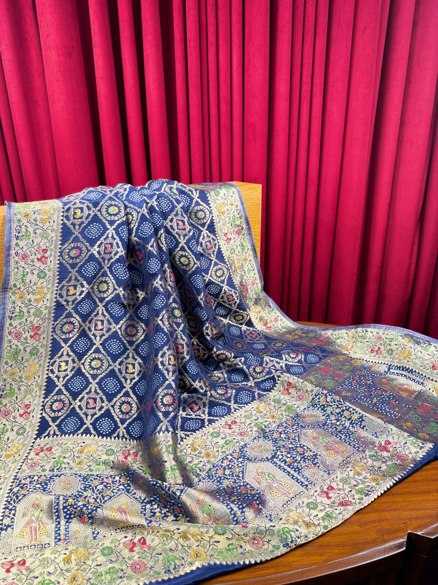 Silk Jamdani Dupatta
