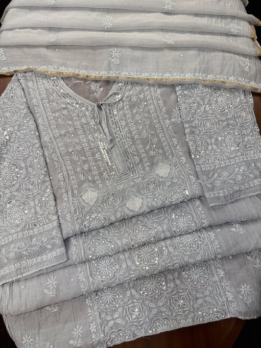 Sundury Silk With Embellishments