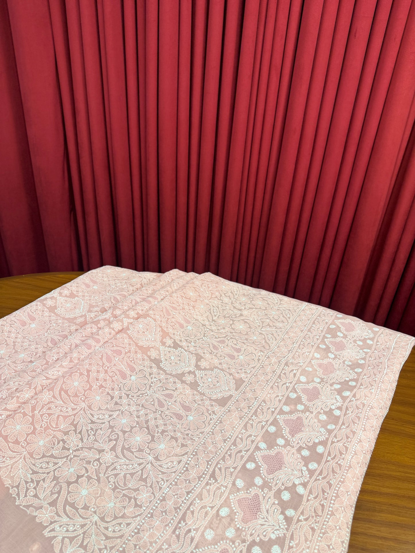 Cotton Handjali Unstitched Shirts