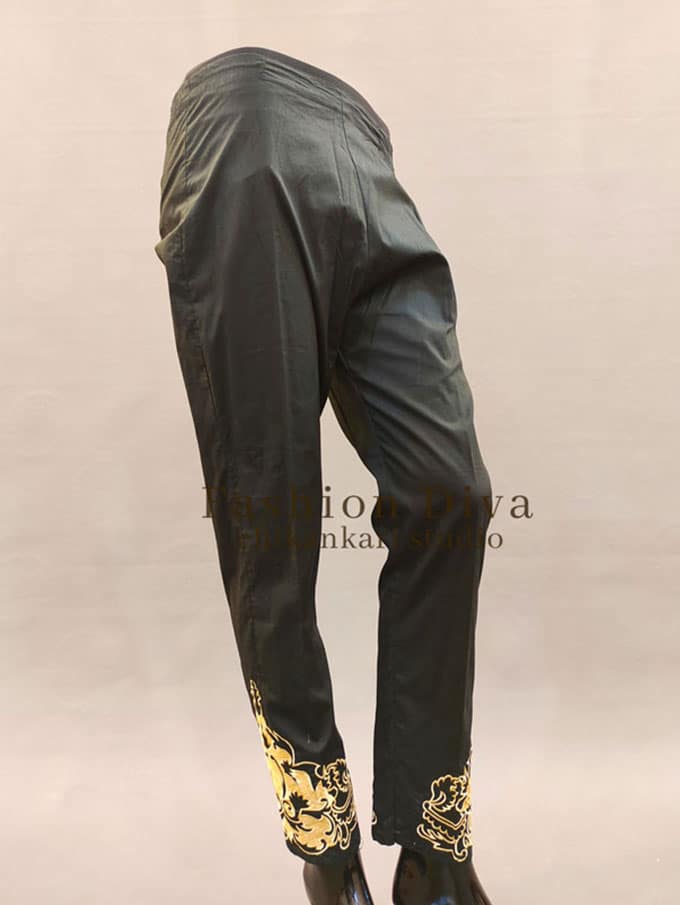 Embroided Pants