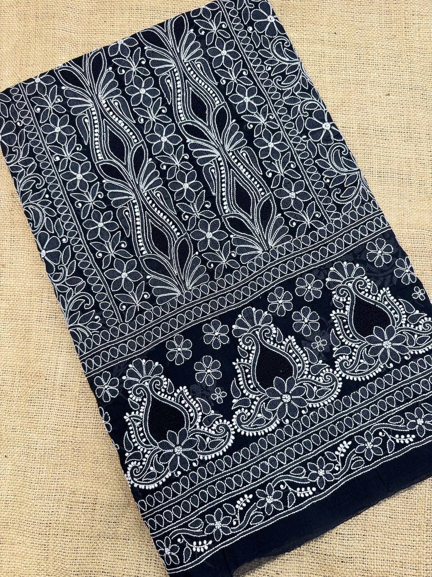 Cotton Handjali Unstitched Shirts