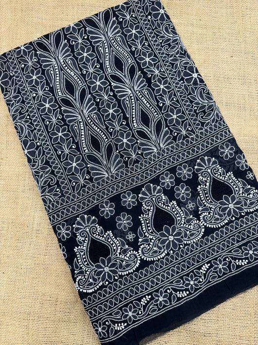 Cotton Handjali Unstitched Shirts