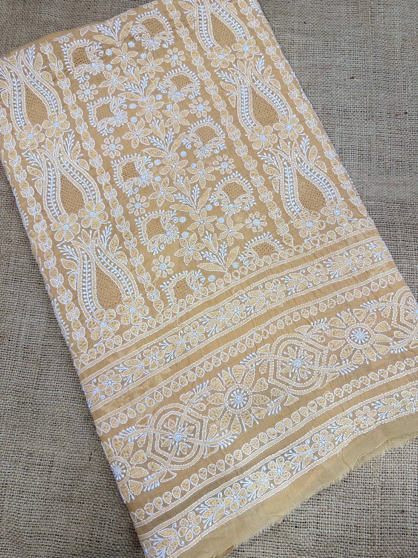 Cotton Handjali Unstitched Shirts