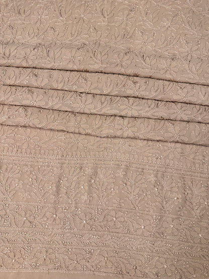 Chiffon Resham Chikankari Shirts