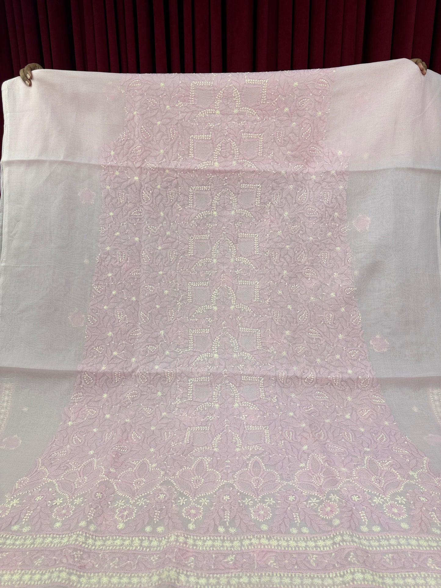 Cotton Handjali Unstitched Shirts