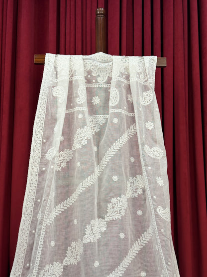 Kota Chikankari Dupatta