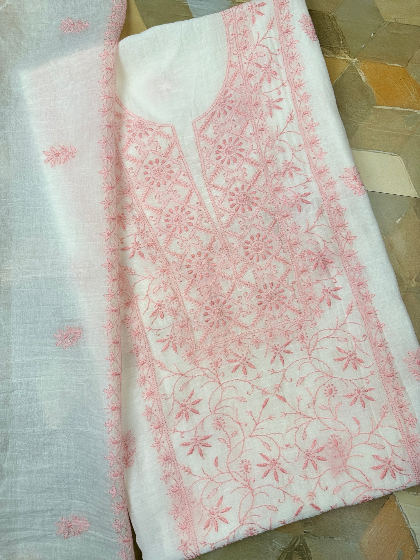 Sundury Silk Shirt & Dupatta