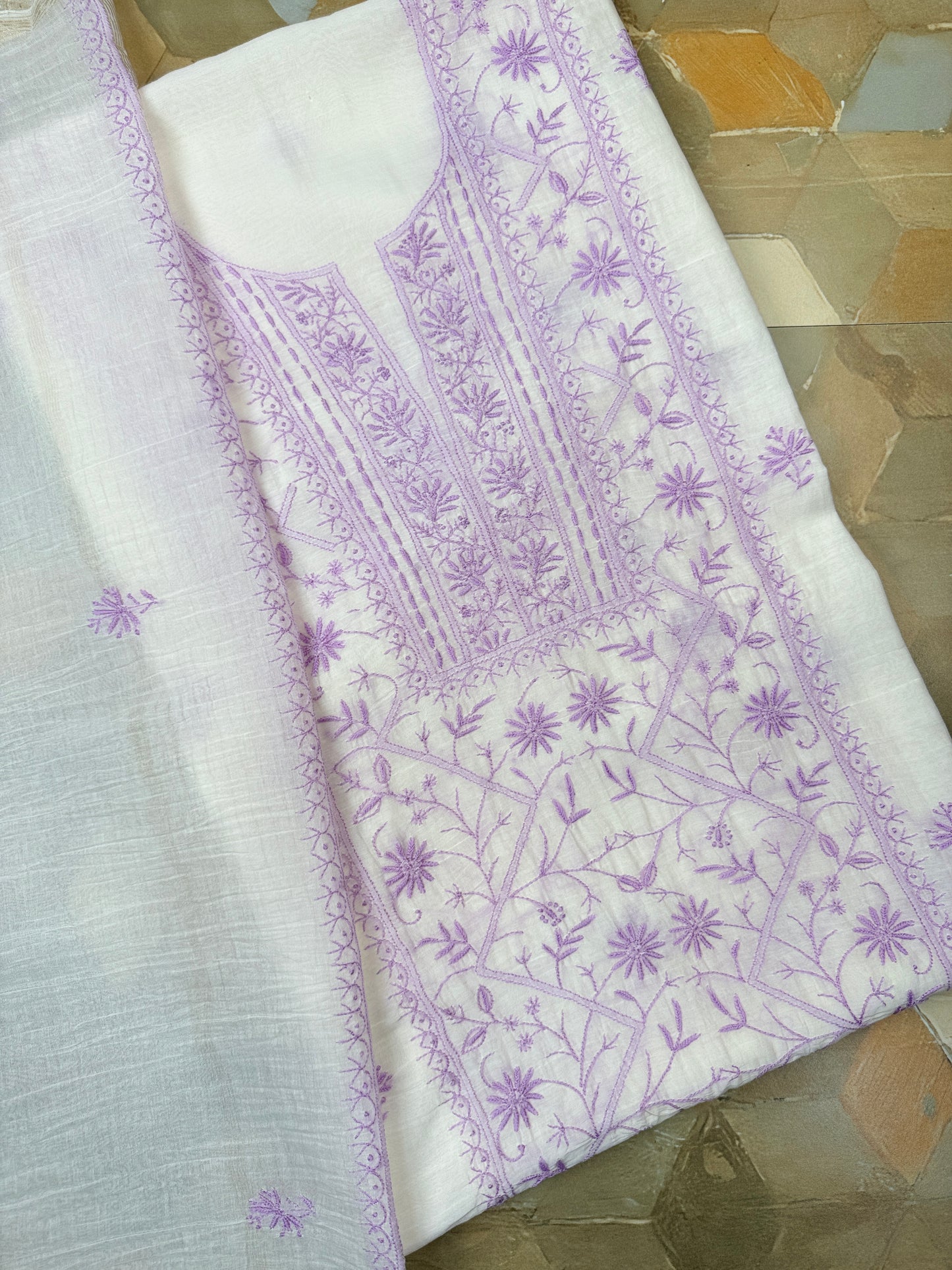 Sundury Silk Shirt & Dupatta