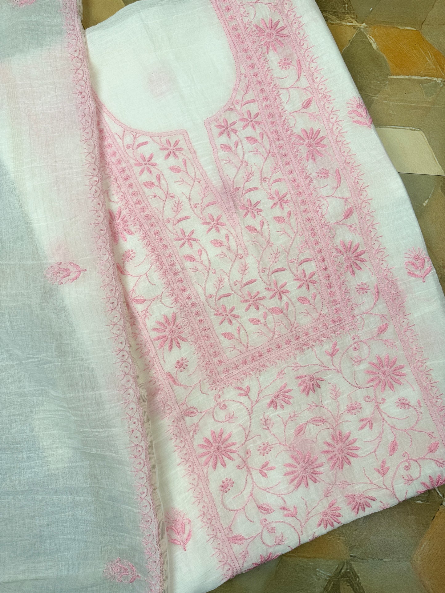 Sundury Silk Shirt & Dupatta