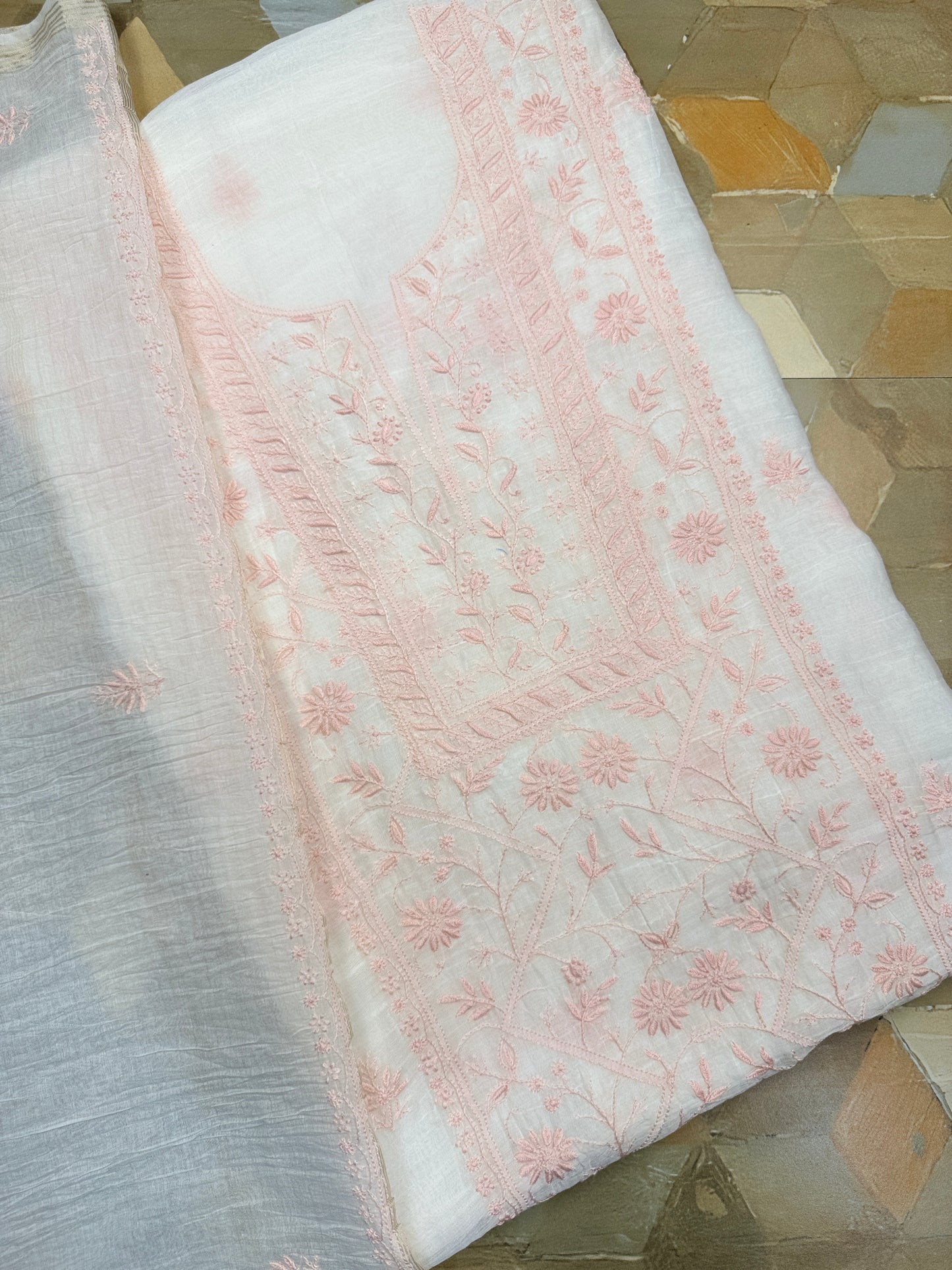 Sundury Silk Shirt & Dupatta