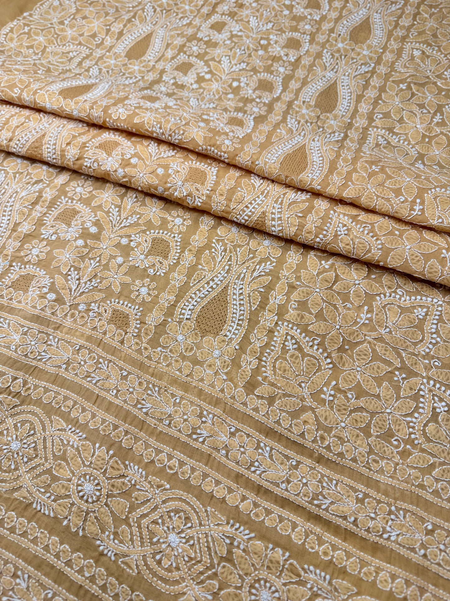 Cotton Handjali Unstitched Shirts