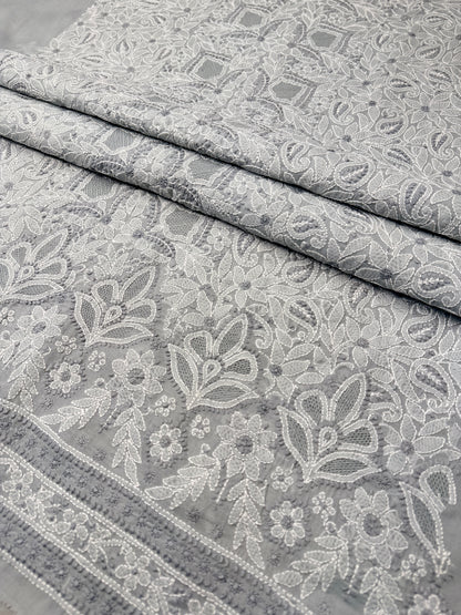 Cotton Handjali Unstitched Shirts