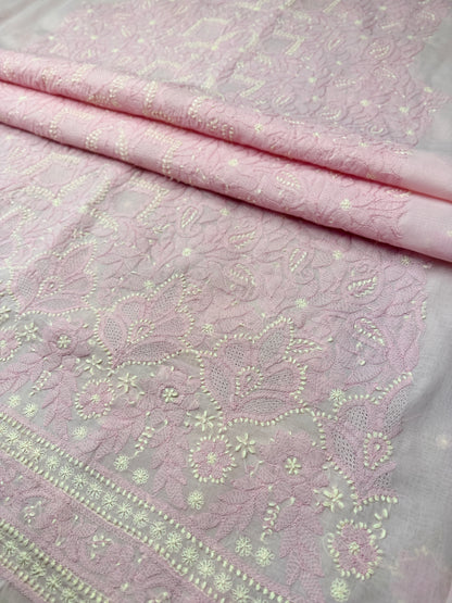 Cotton Handjali Unstitched Shirts