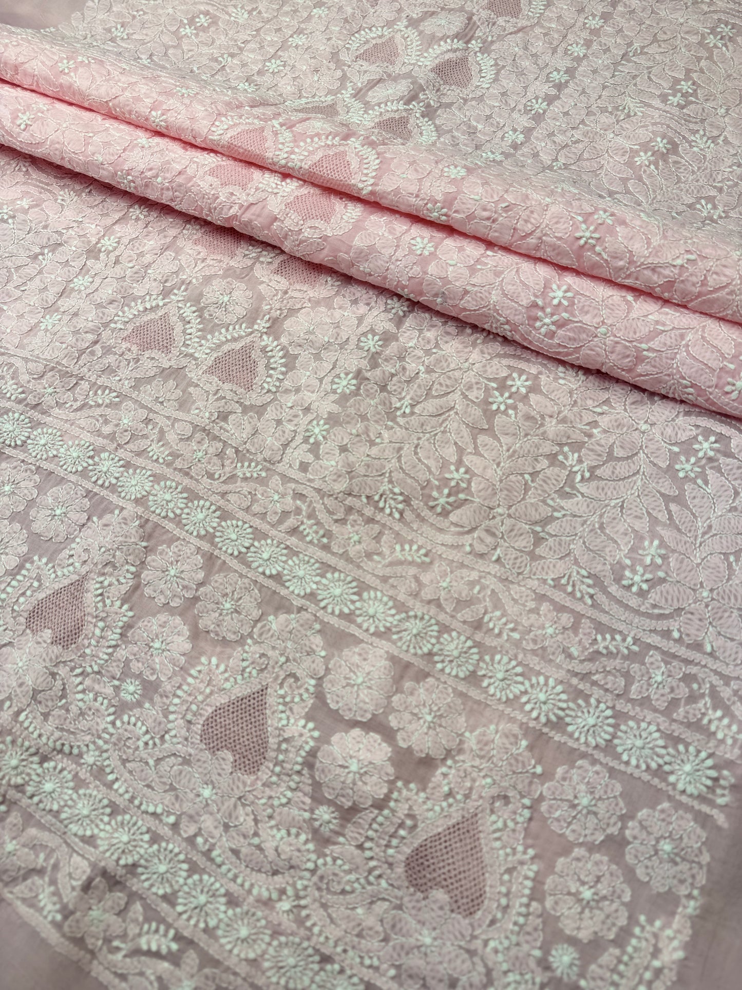 Cotton Handjali Unstitched Shirts