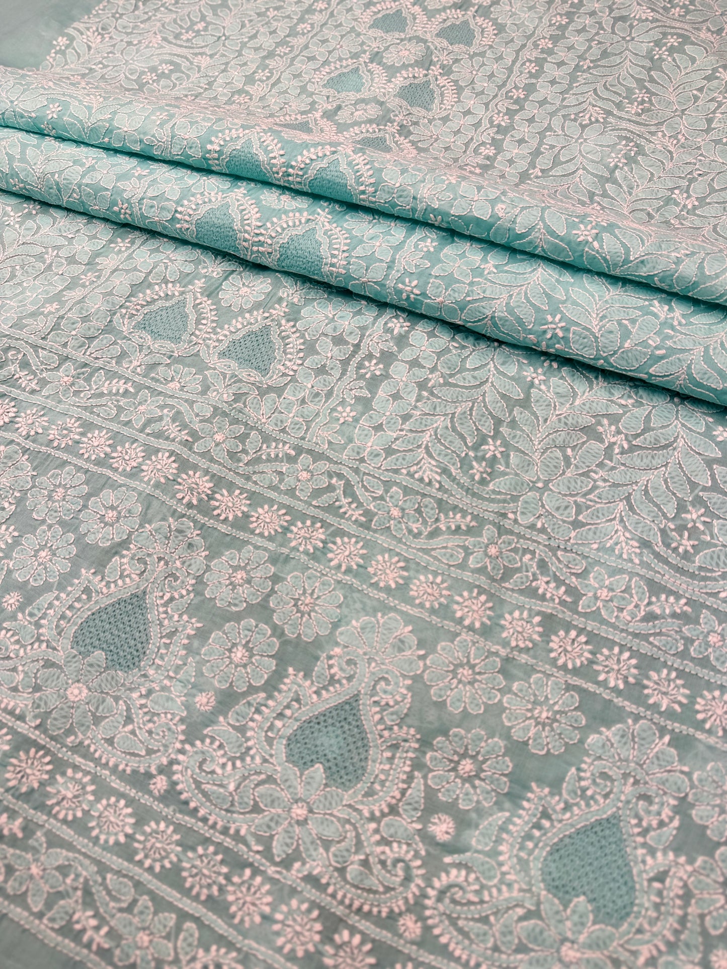 Cotton Handjali Unstitched Shirts