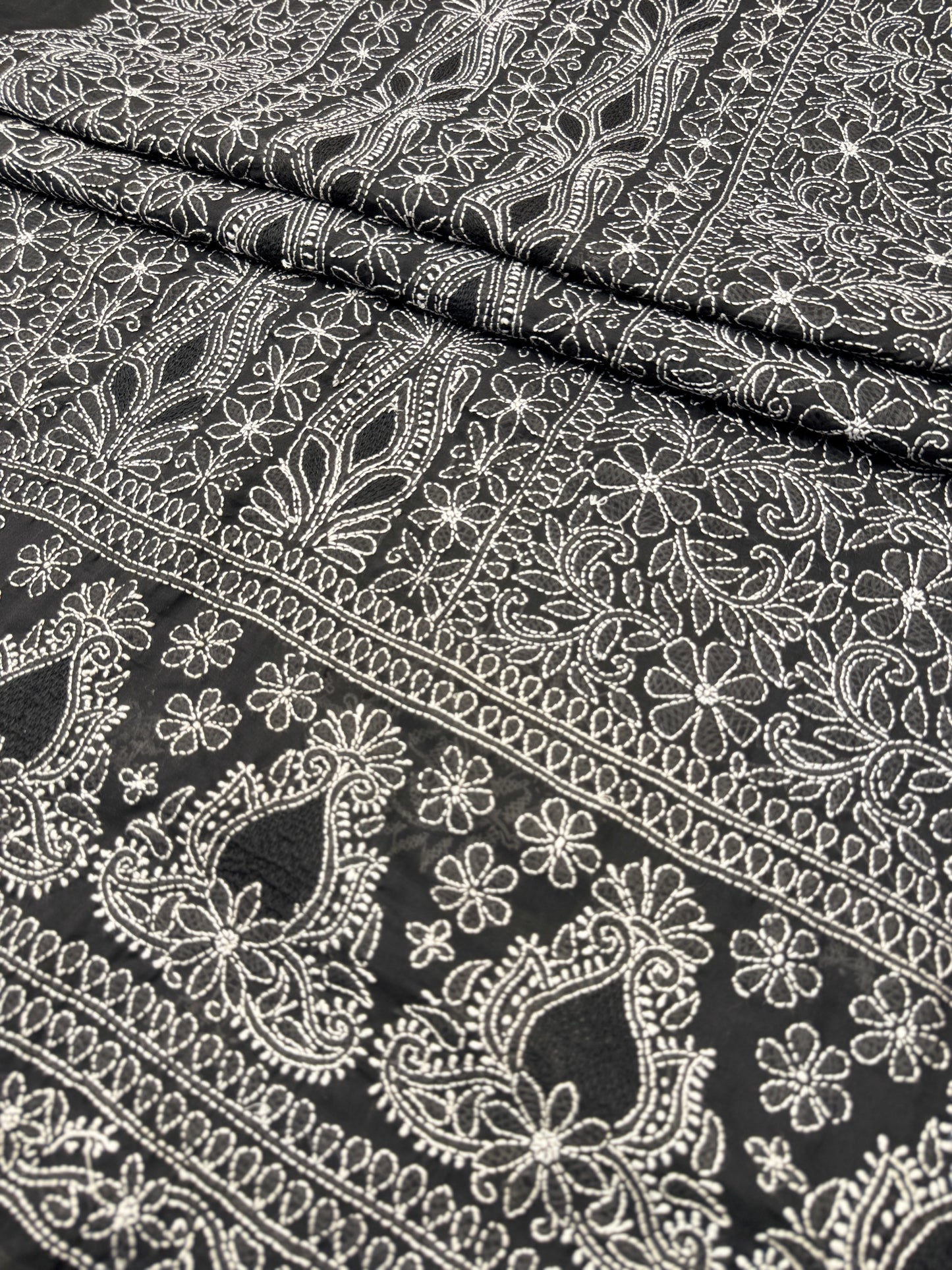 Cotton Handjali Unstitched Shirts
