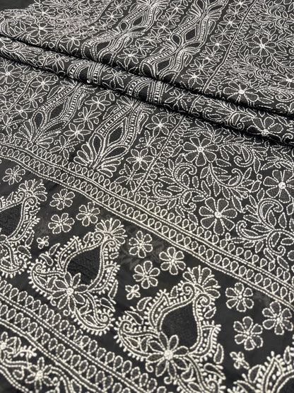 Cotton Handjali Unstitched Shirts