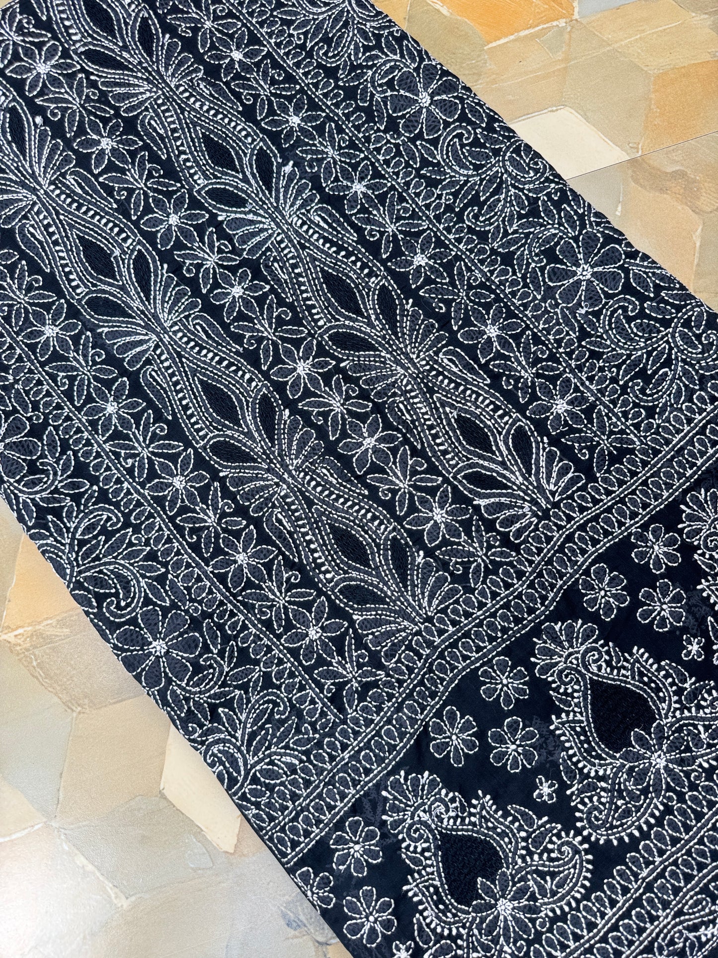 Cotton Handjali Unstitched Shirts