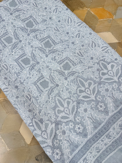 Cotton Handjali Unstitched Shirts