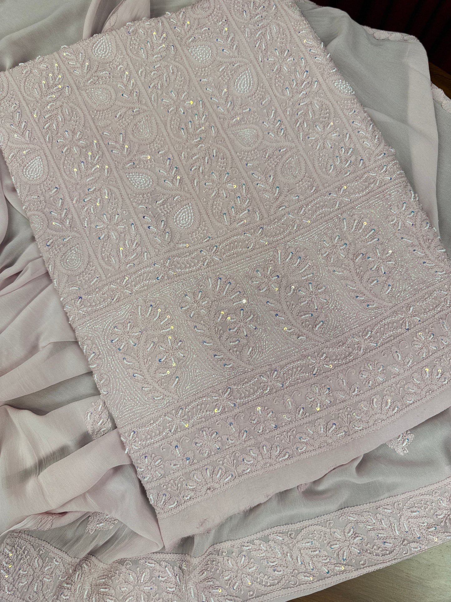 Diva's Pearl Bouquet (Shirt & Dupatta)