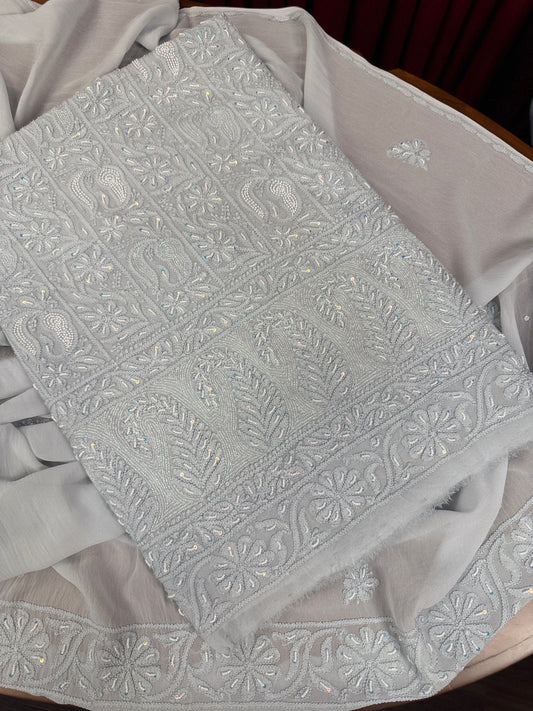 Diva's Pearl Bouquet (Shirt & Dupatta)