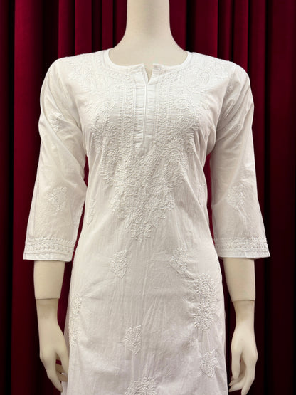Soft Cotton Chikankari Kurta