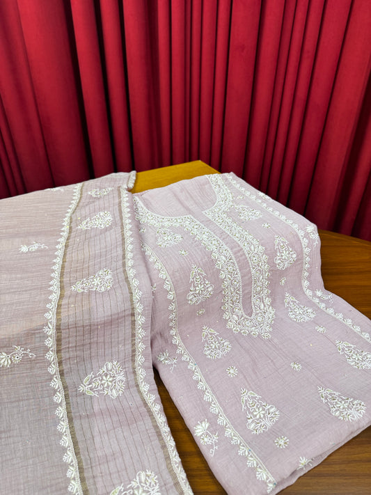 Sundury silk with embellishments