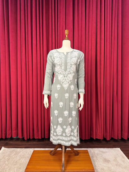 Soft Lawn Chikankari Kurta