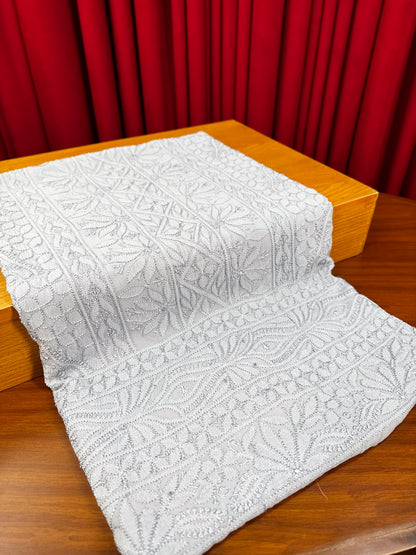 Chiffon Resham Chikankari Shirts