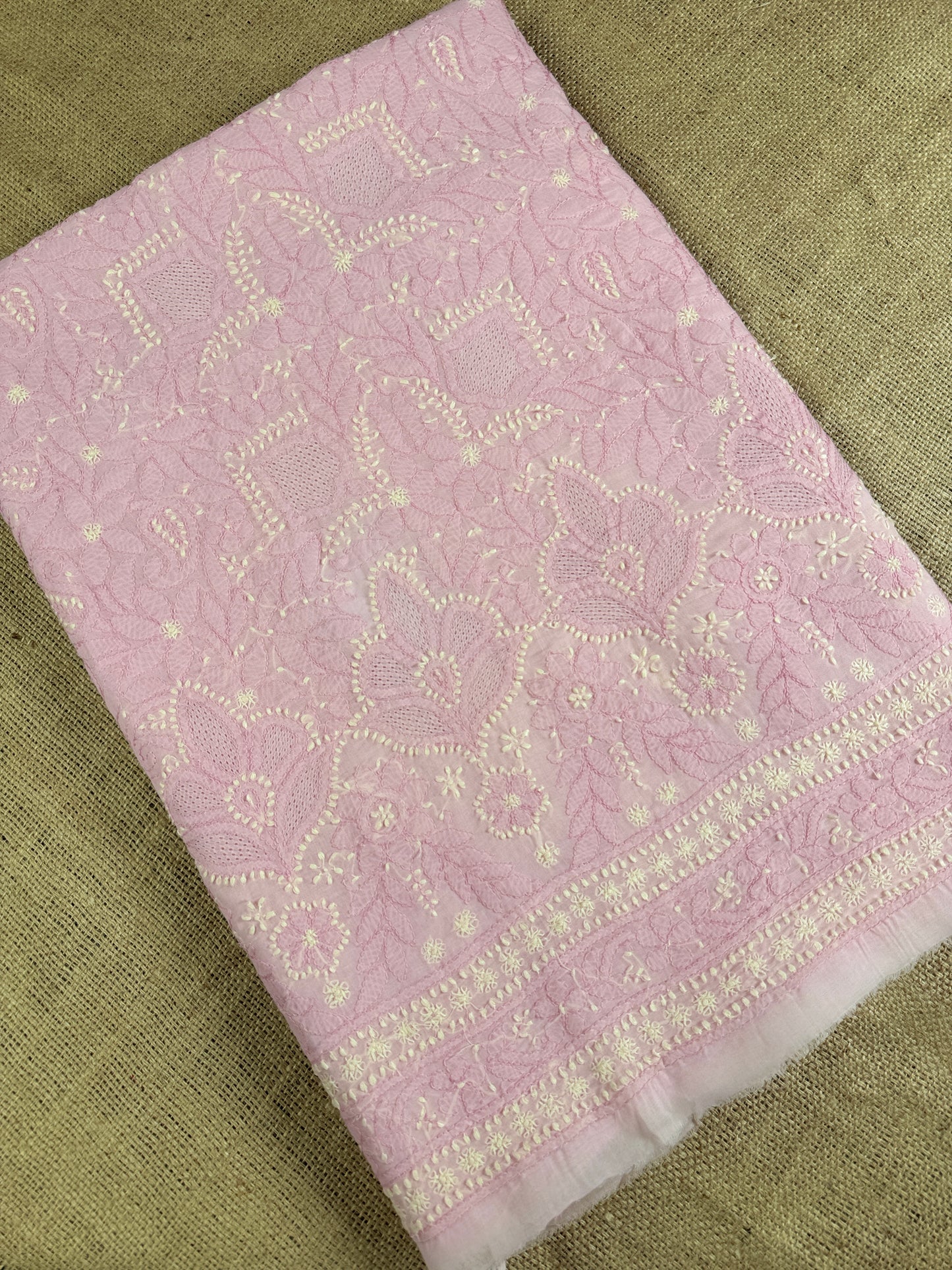 Cotton Handjali Unstitched Shirts