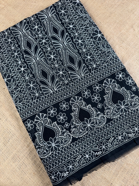 Cotton Handjali Unstitched Shirts