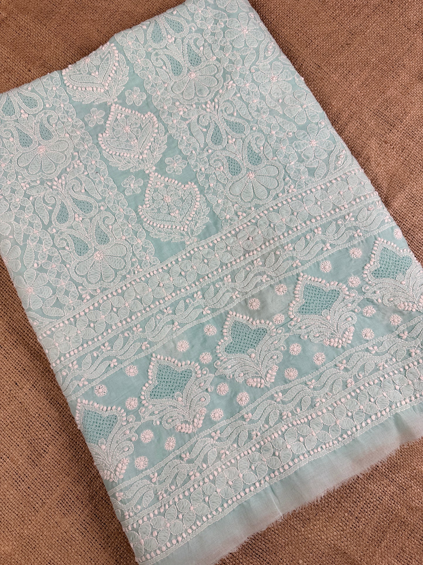 Cotton Handjali Unstitched Shirts