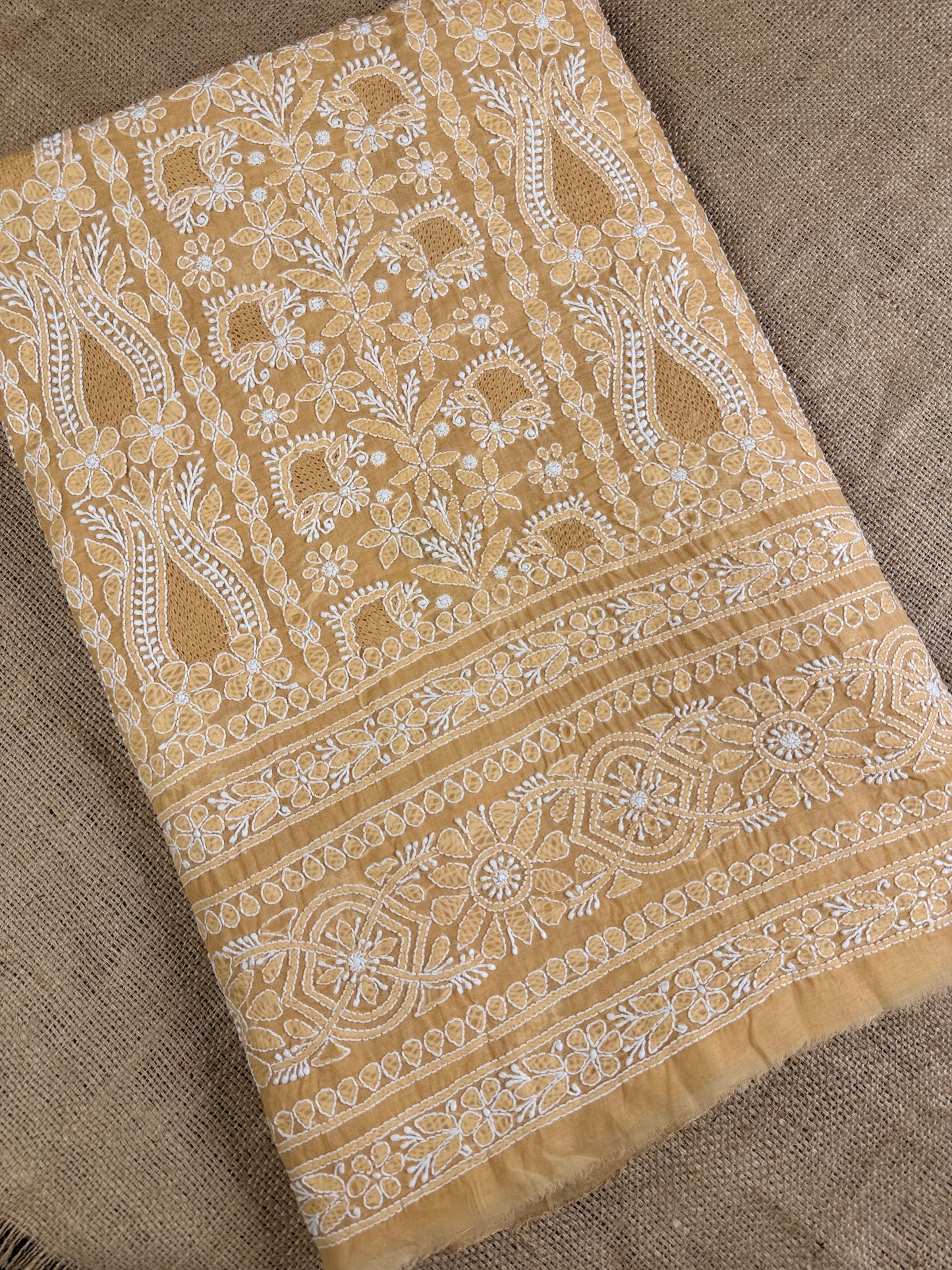 Cotton Handjali Unstitched Shirts