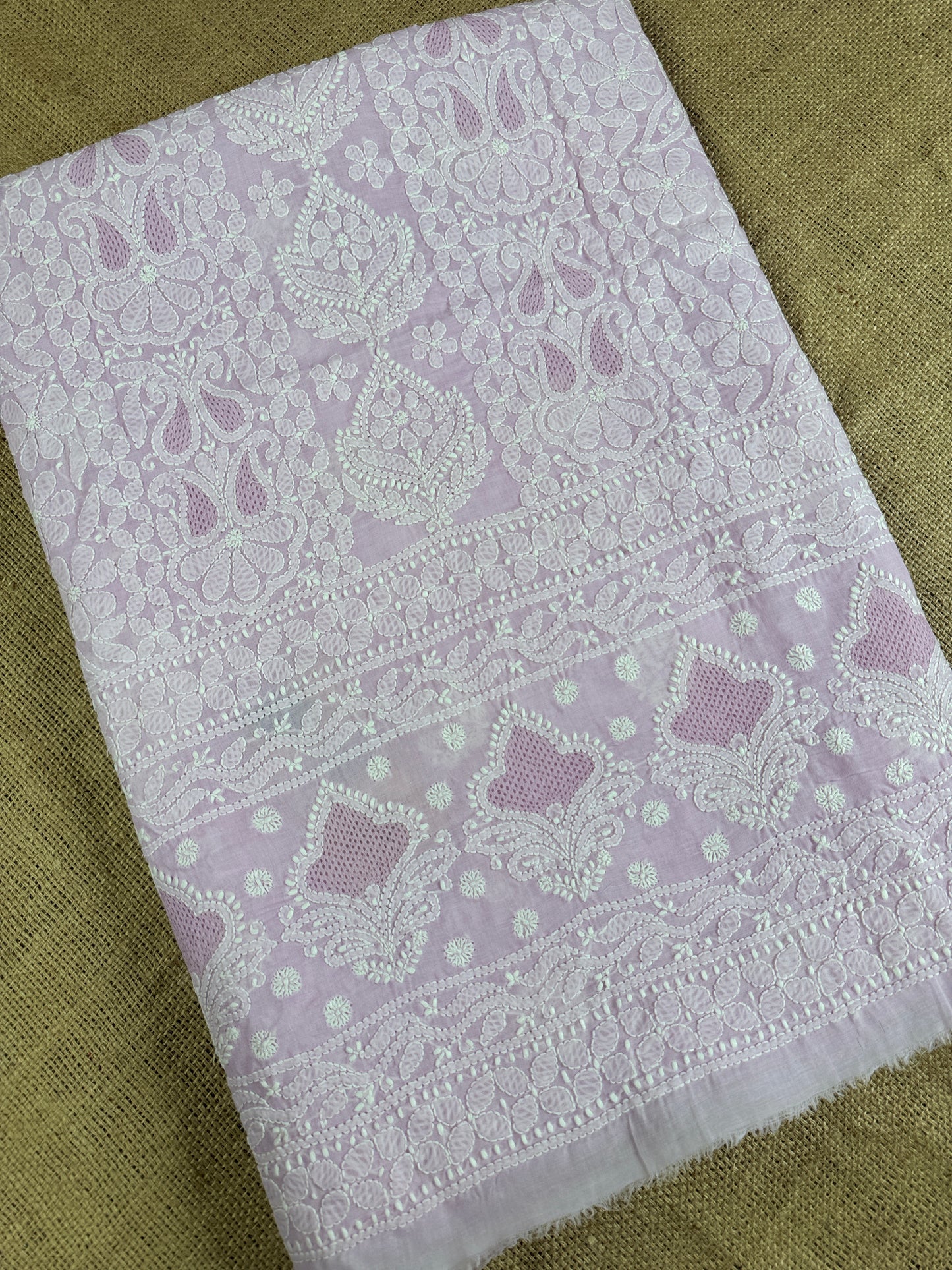 Cotton Handjali Unstitched Shirts