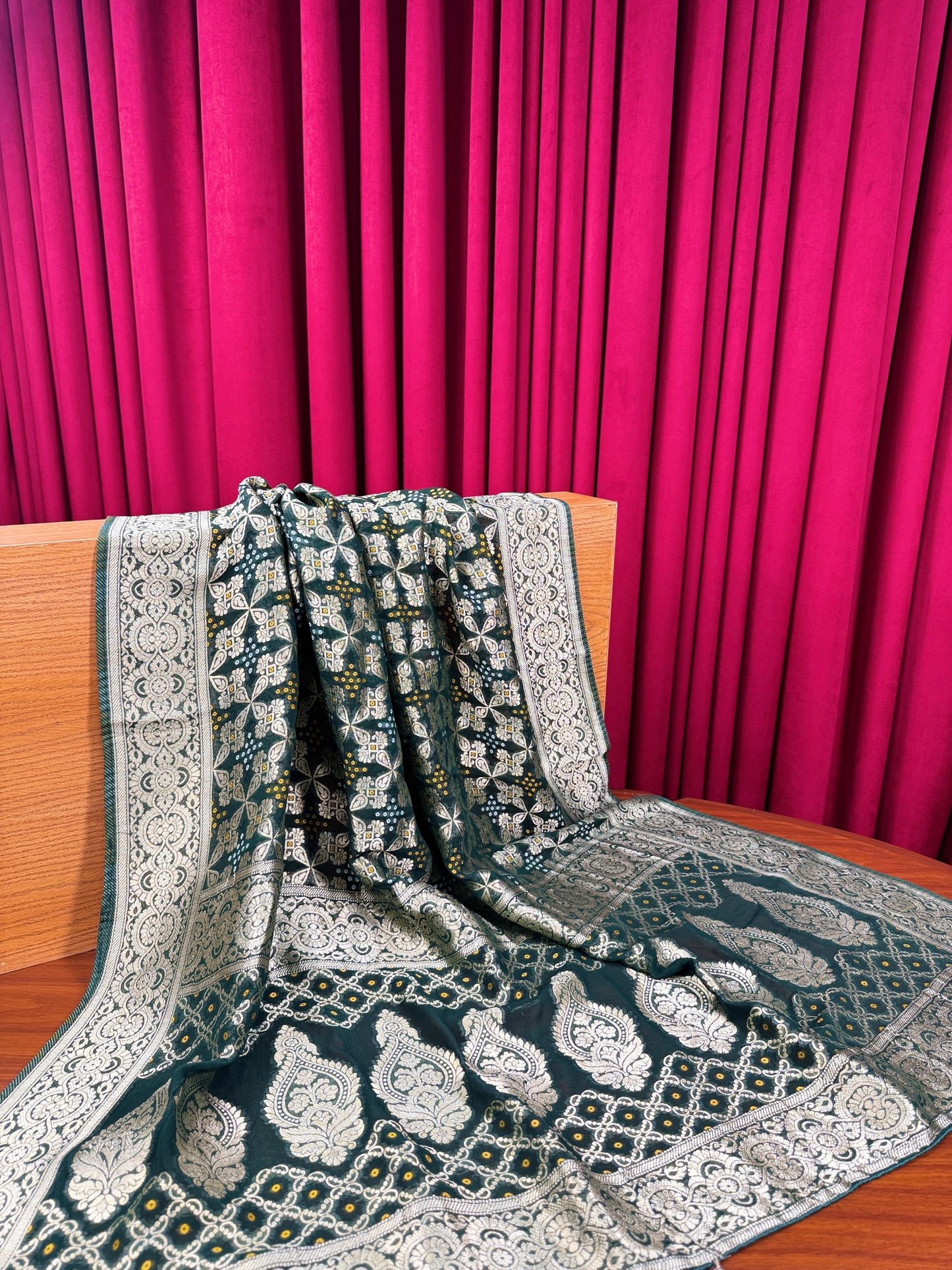 Chiffon Raidana Bandhej Print Dupatta
