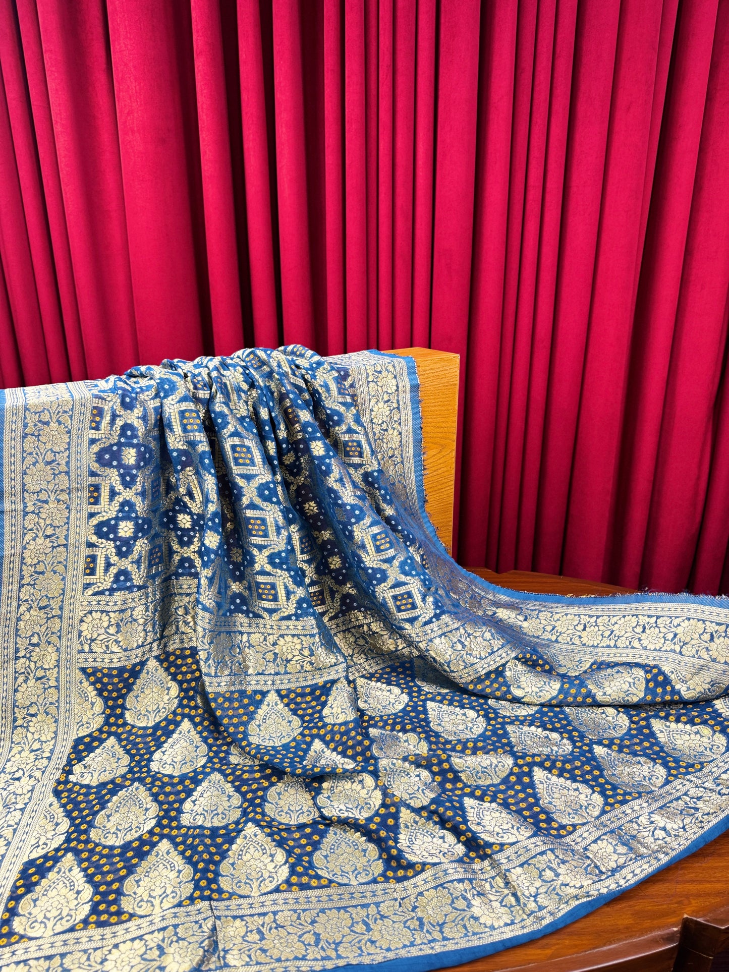 Chiffon Raidana Bandhej Print Dupatta