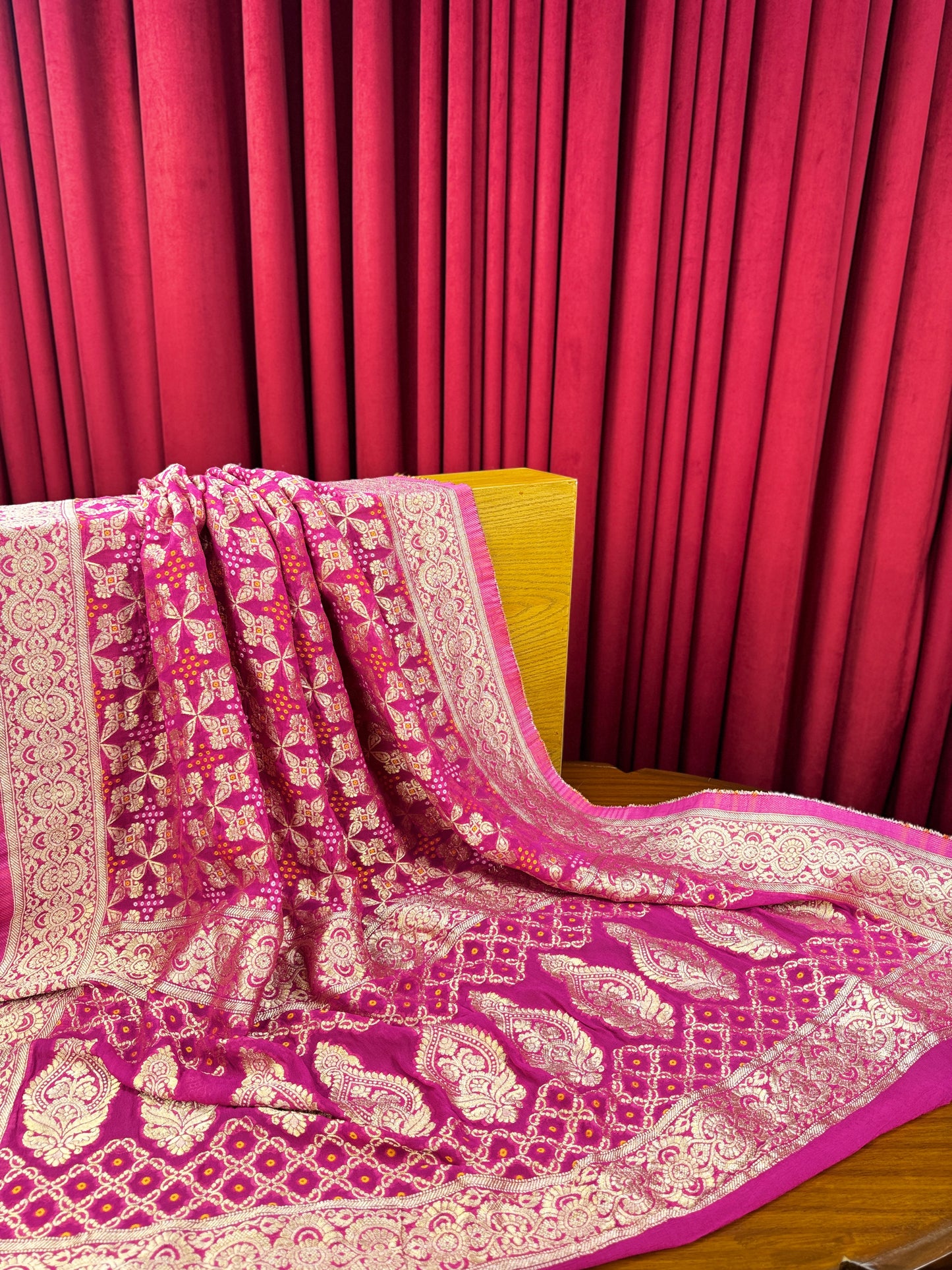 Chiffon Raidana Bandhej Print Dupatta