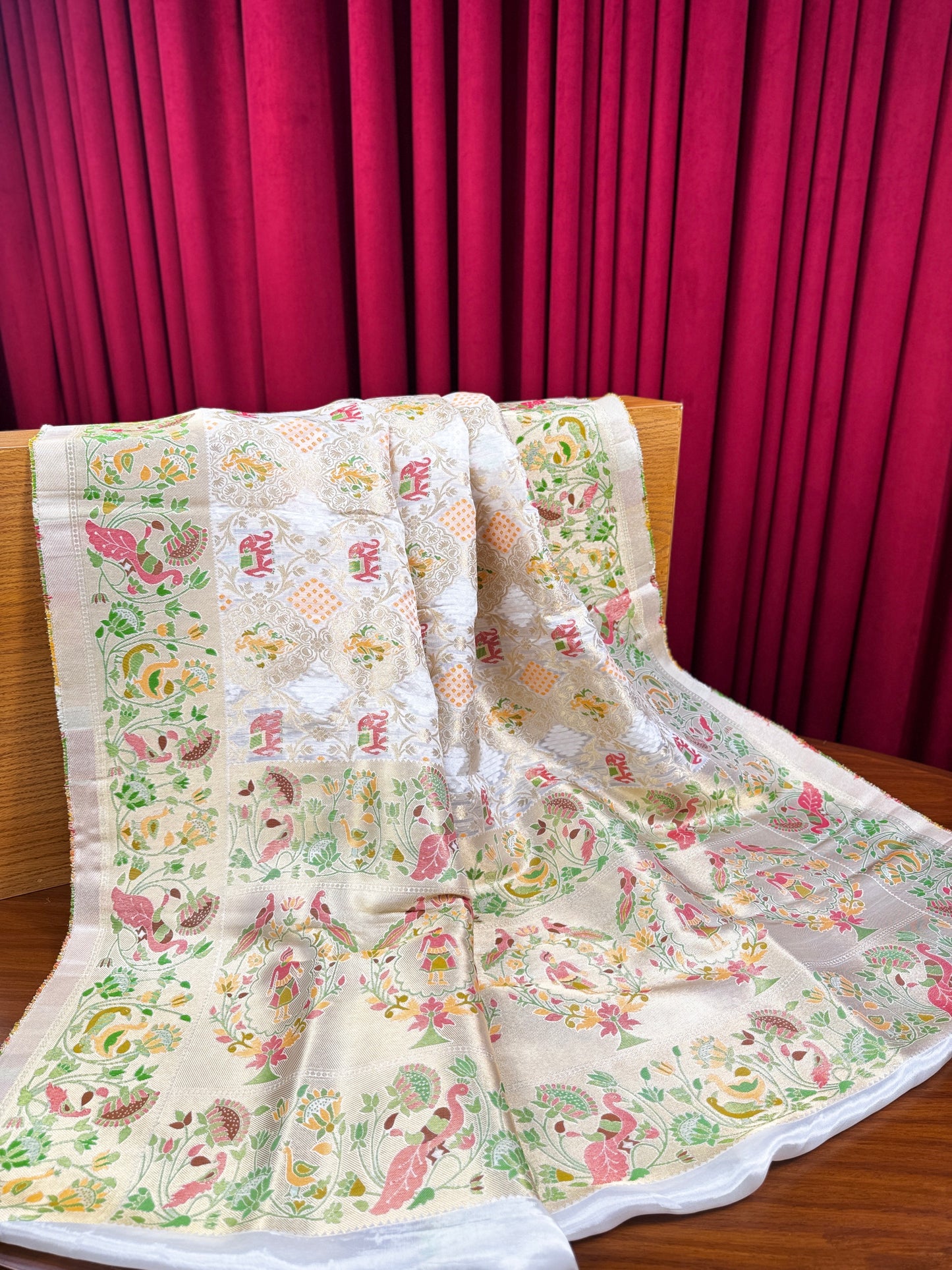 Silk Jamdani Dupatta