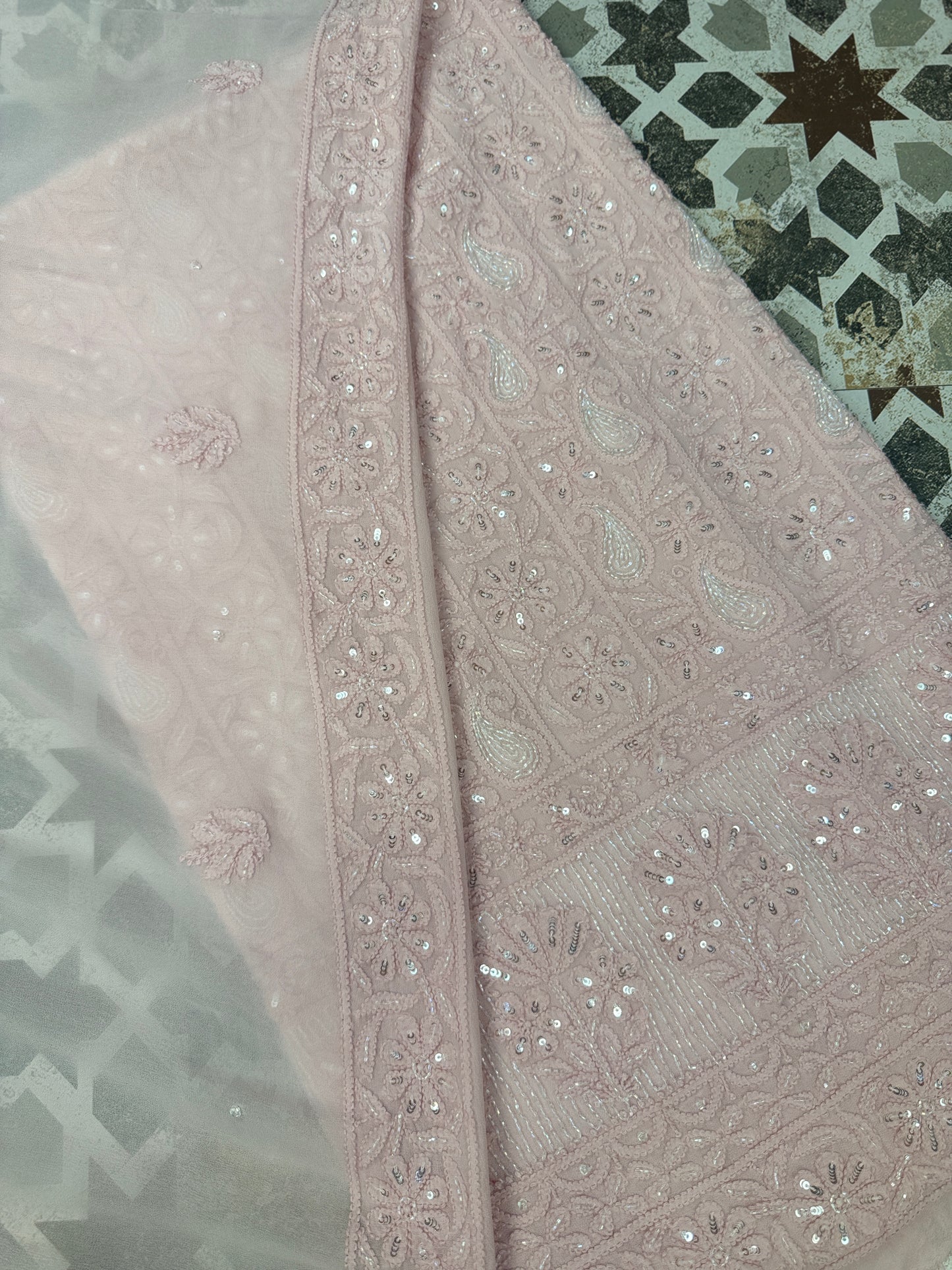 Embellishment Gallore (Shirt & Dupatta)