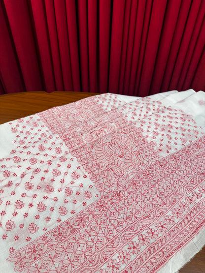 Cotton Chikankari Unstitched Shirt