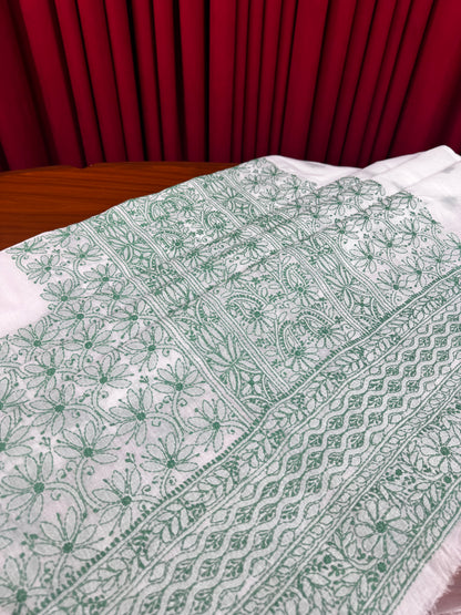 Cotton Chikankari Unstitched Shirt
