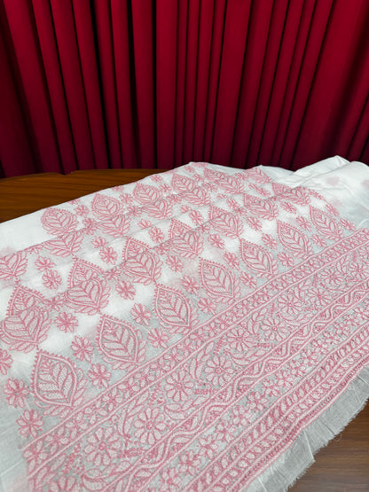 Cotton Chikankari Unstitched Shirt