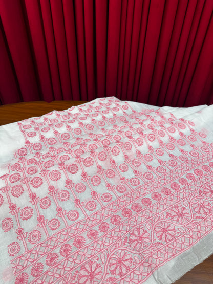 Cotton Chikankari Unstitched Shirt