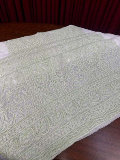 Cotton Chikankari Unstitched Shirt