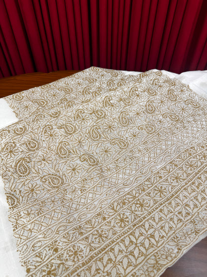 Cotton Chikankari Unstitched Shirt