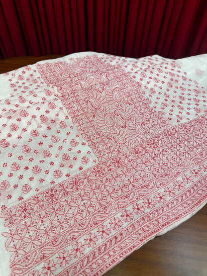 Cotton Chikankari Unstitched Shirt