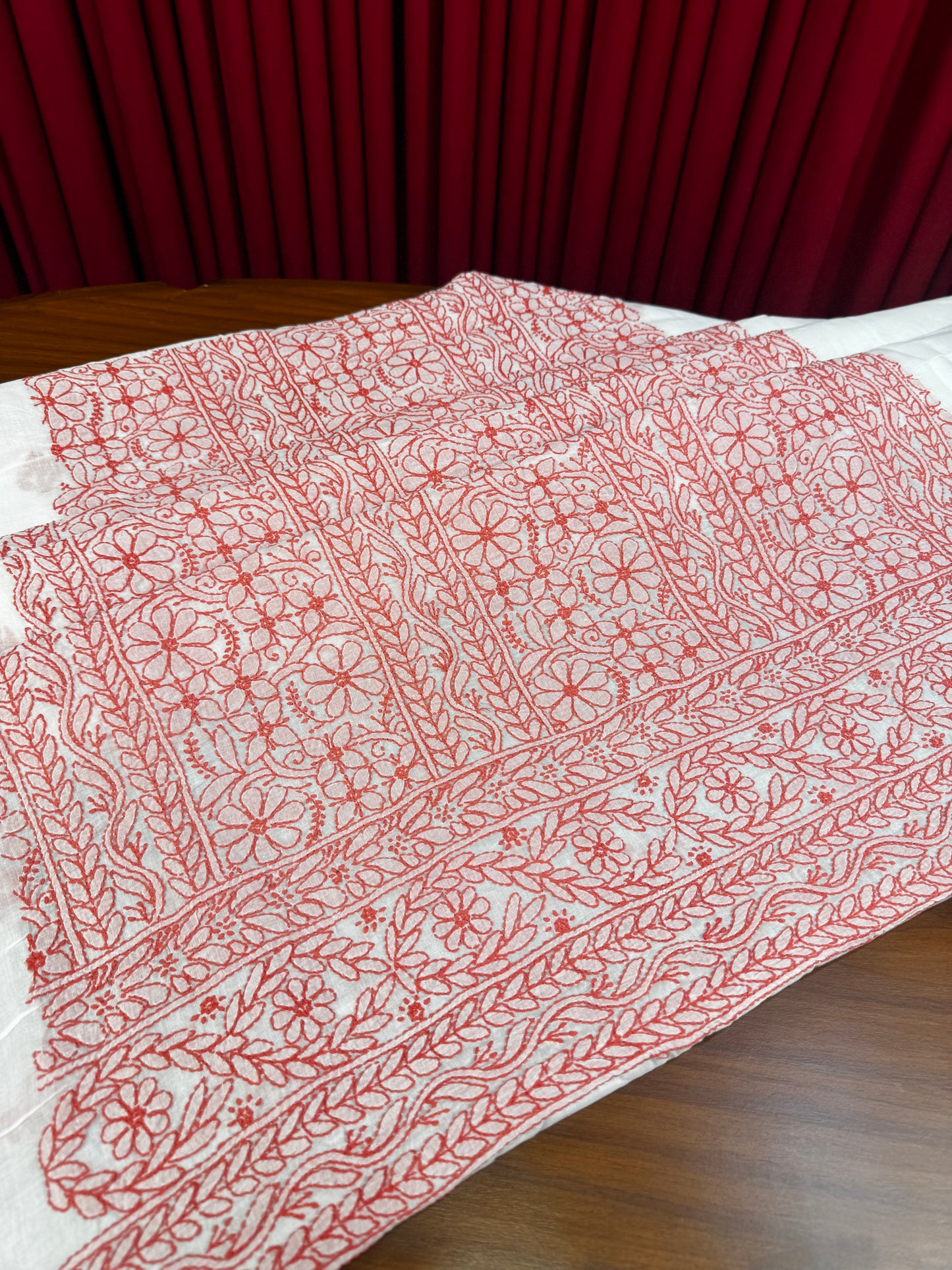 Cotton Chikankari Unstitched Shirt