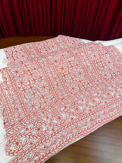 Cotton Chikankari Unstitched Shirt