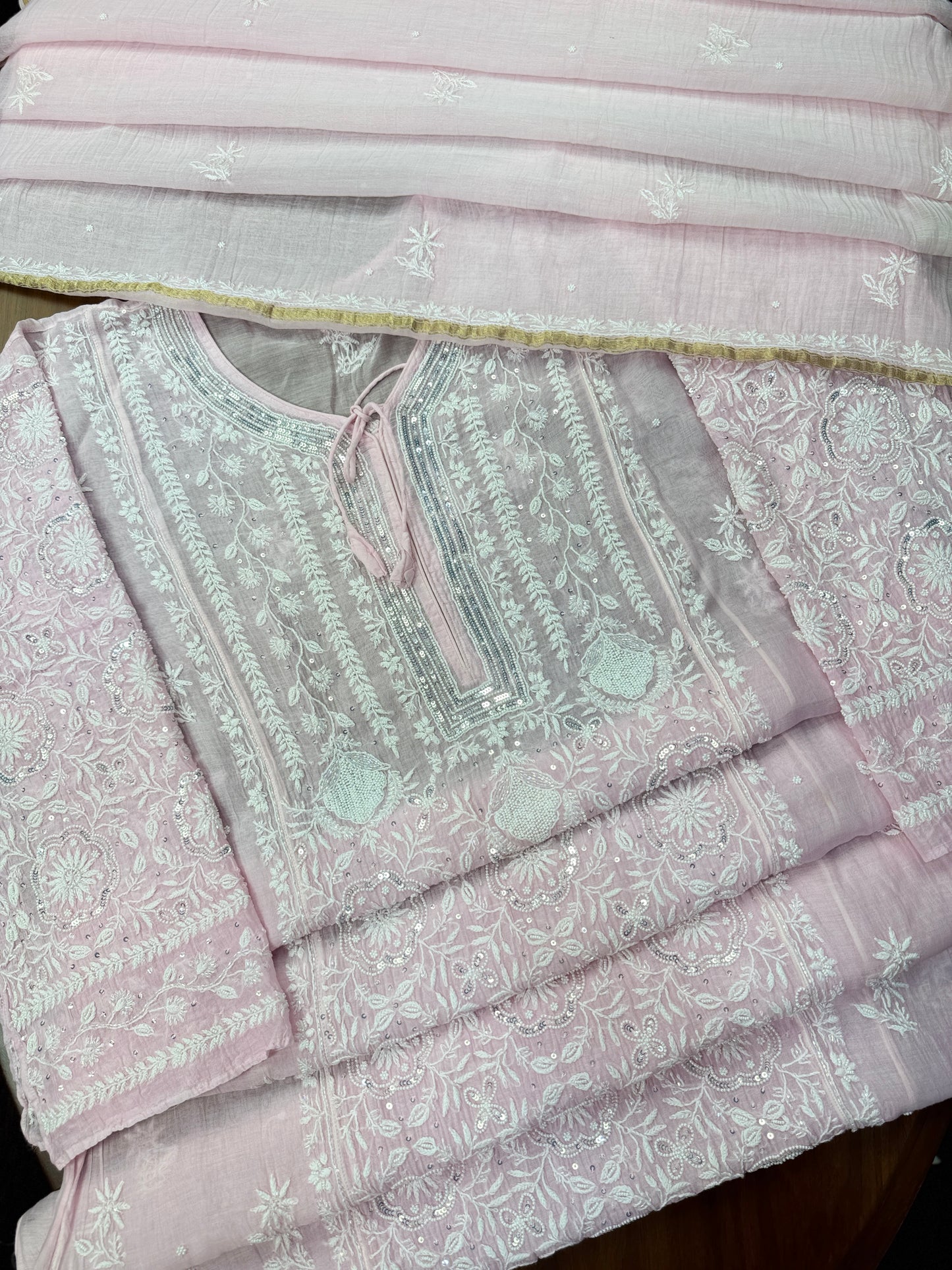 Sundury Silk With Embellishments